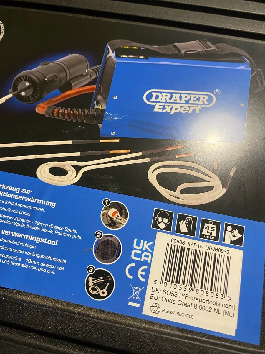 Draper induction heat tool - Image 2