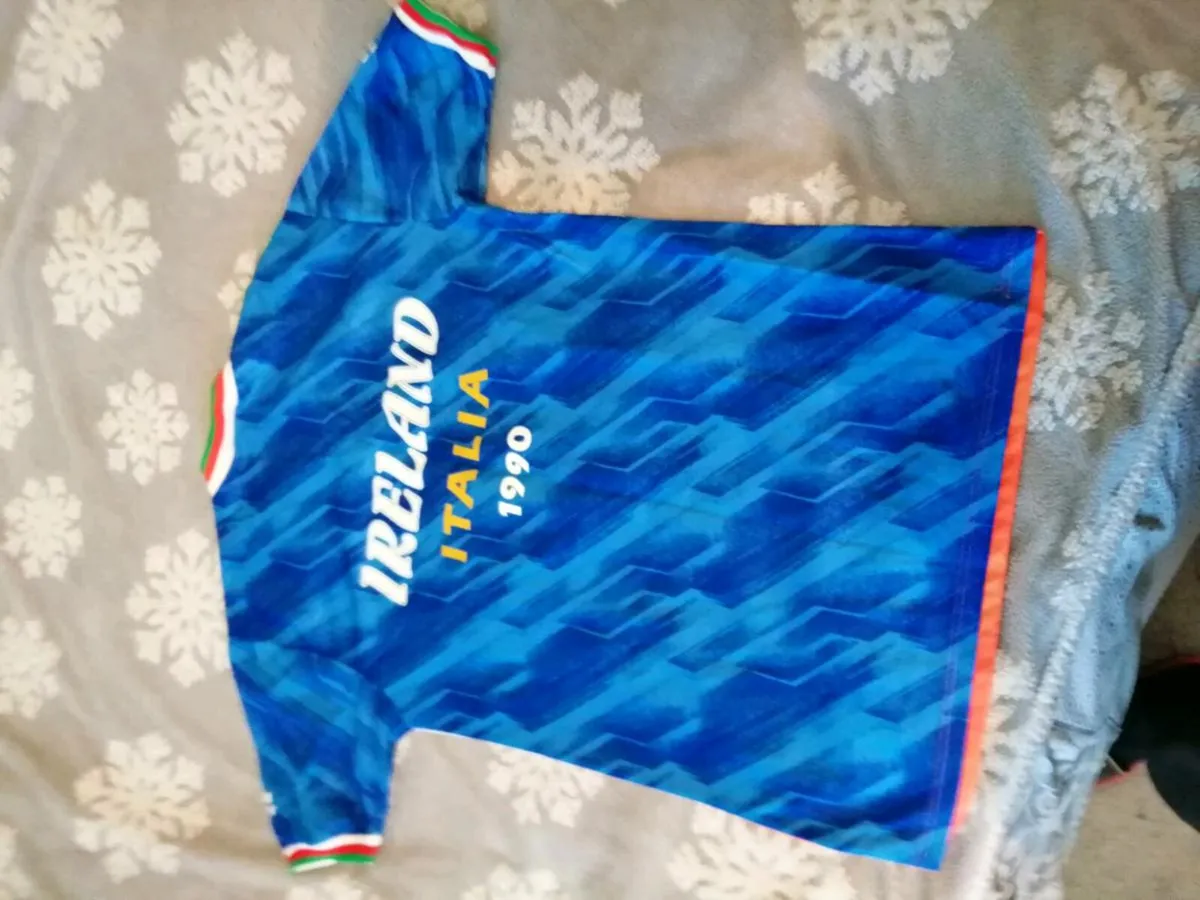 Ireland Italy 90 jersey - Image 4