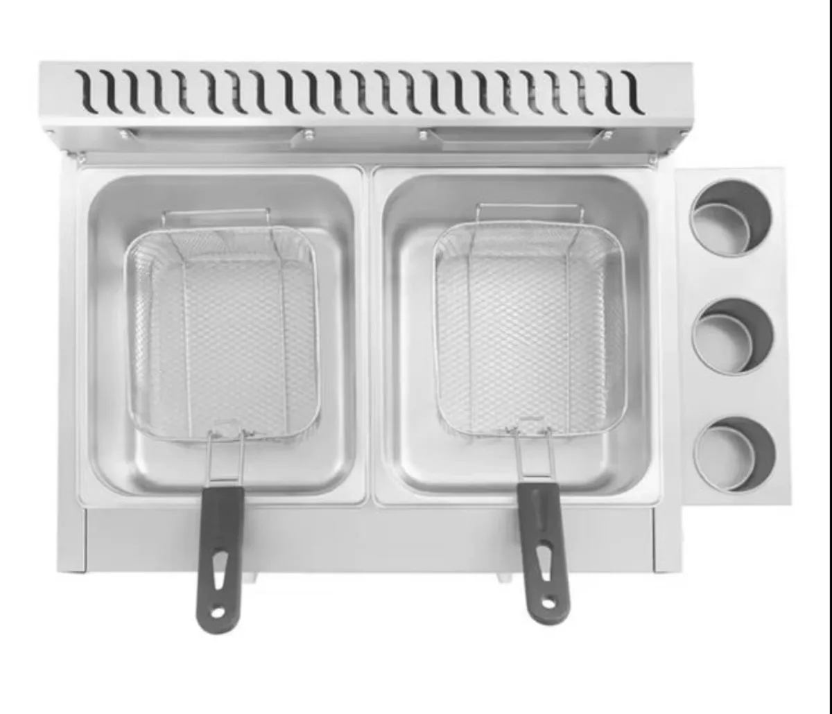 Gas Deep Fryer with Basket - Image 2