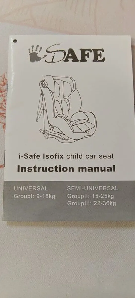 Child car seat - Image 1