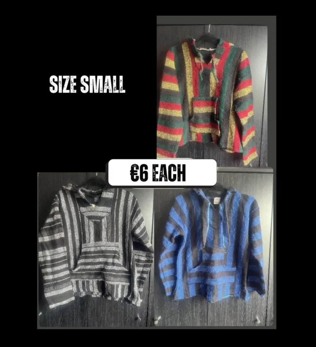 Vintage size small unisex hippie Mexican bajas