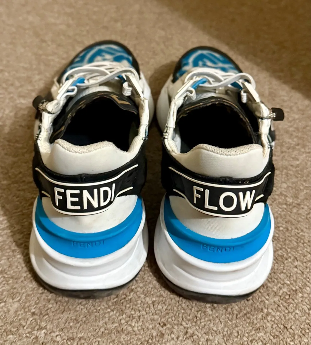 FENDI FLOW SNEAKERS SIZE10uk - Image 1