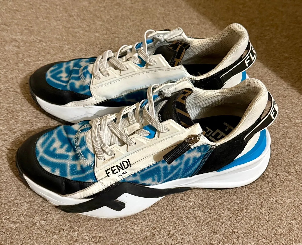 FENDI FLOW SNEAKERS SIZE10uk - Image 3