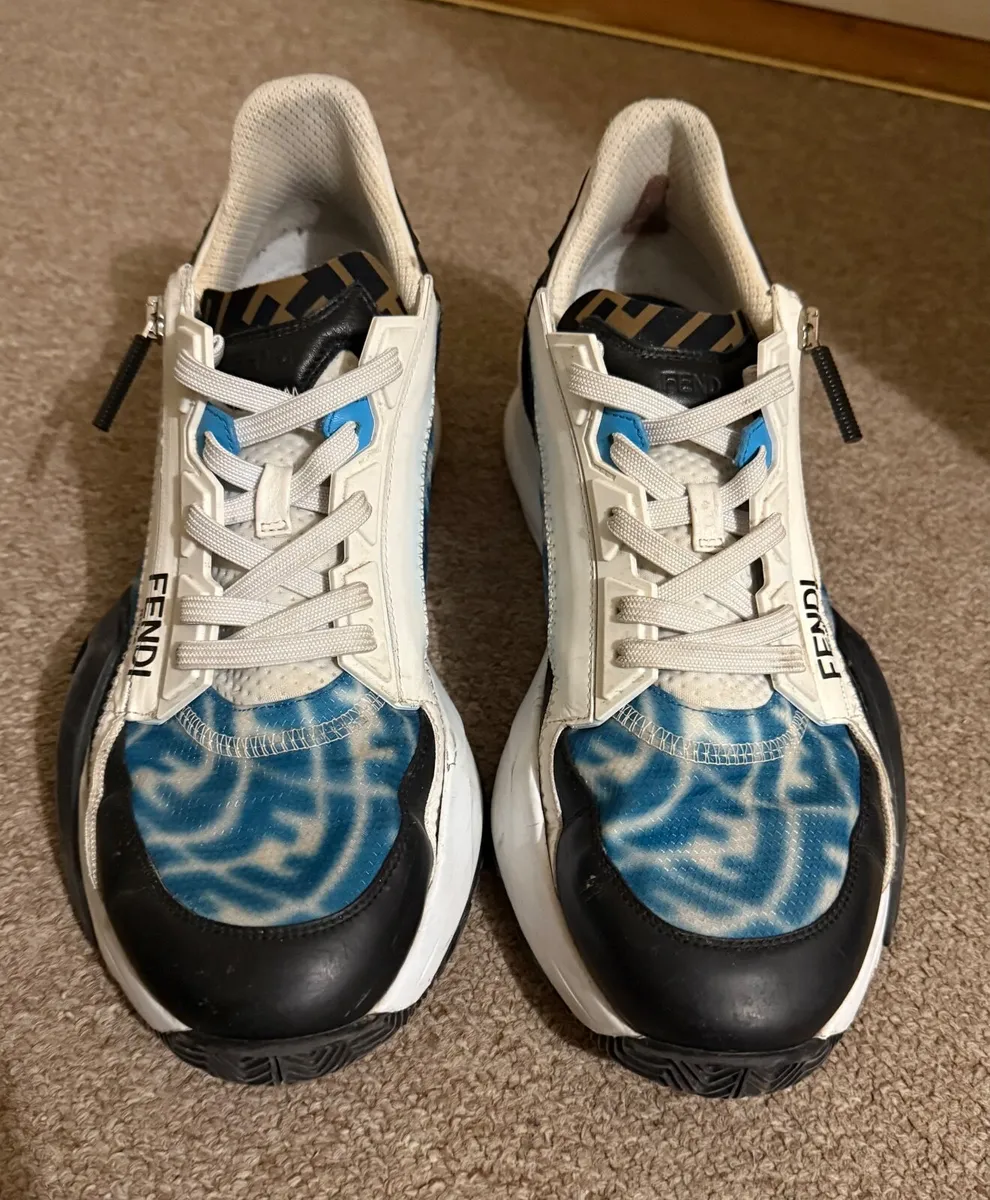 FENDI FLOW SNEAKERS SIZE10uk - Image 4