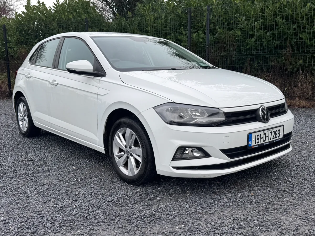 2019 Volkswagen Polo 1.6TDI -ZERO DEPOSIT FINANCE - Image 1
