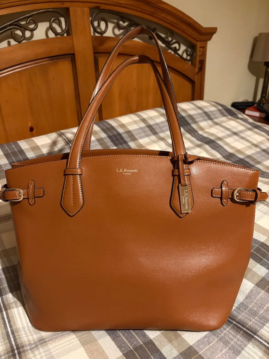 LK Bennett Tan Tote bag - Image 3