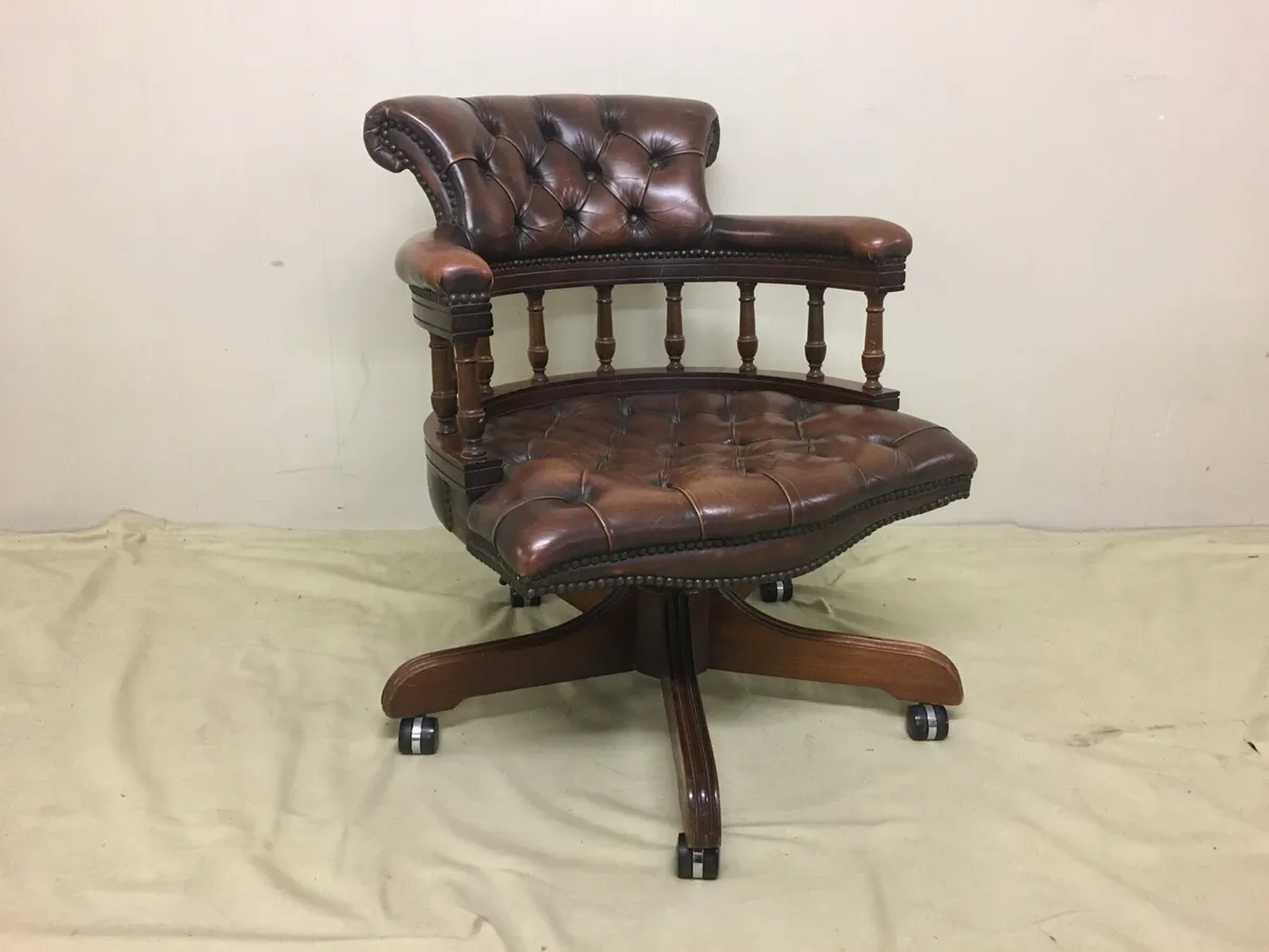 Chesterfield Captains Chair - Image 1