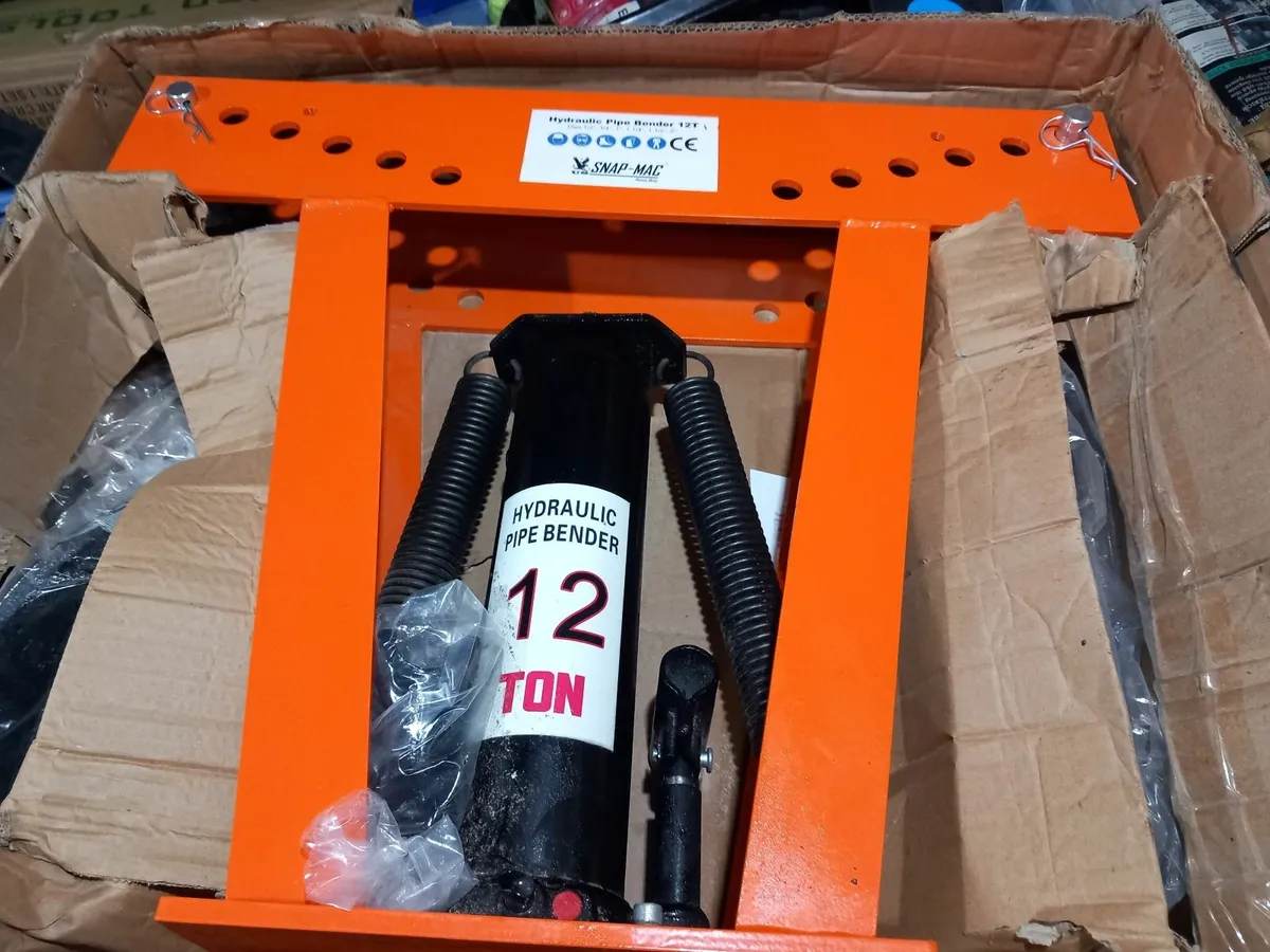 New 12 ton pipe bender - Image 1