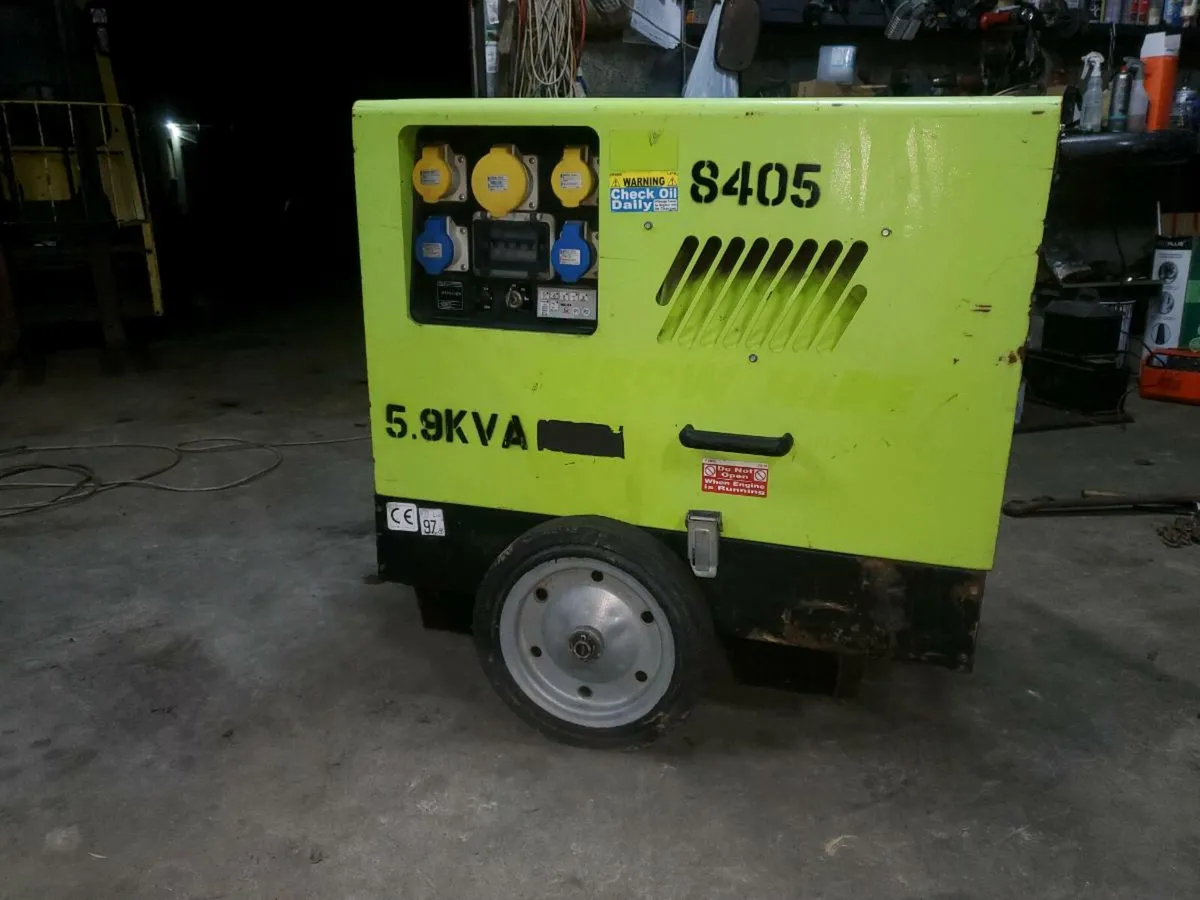Pramac p6000 diesel generator - Image 1