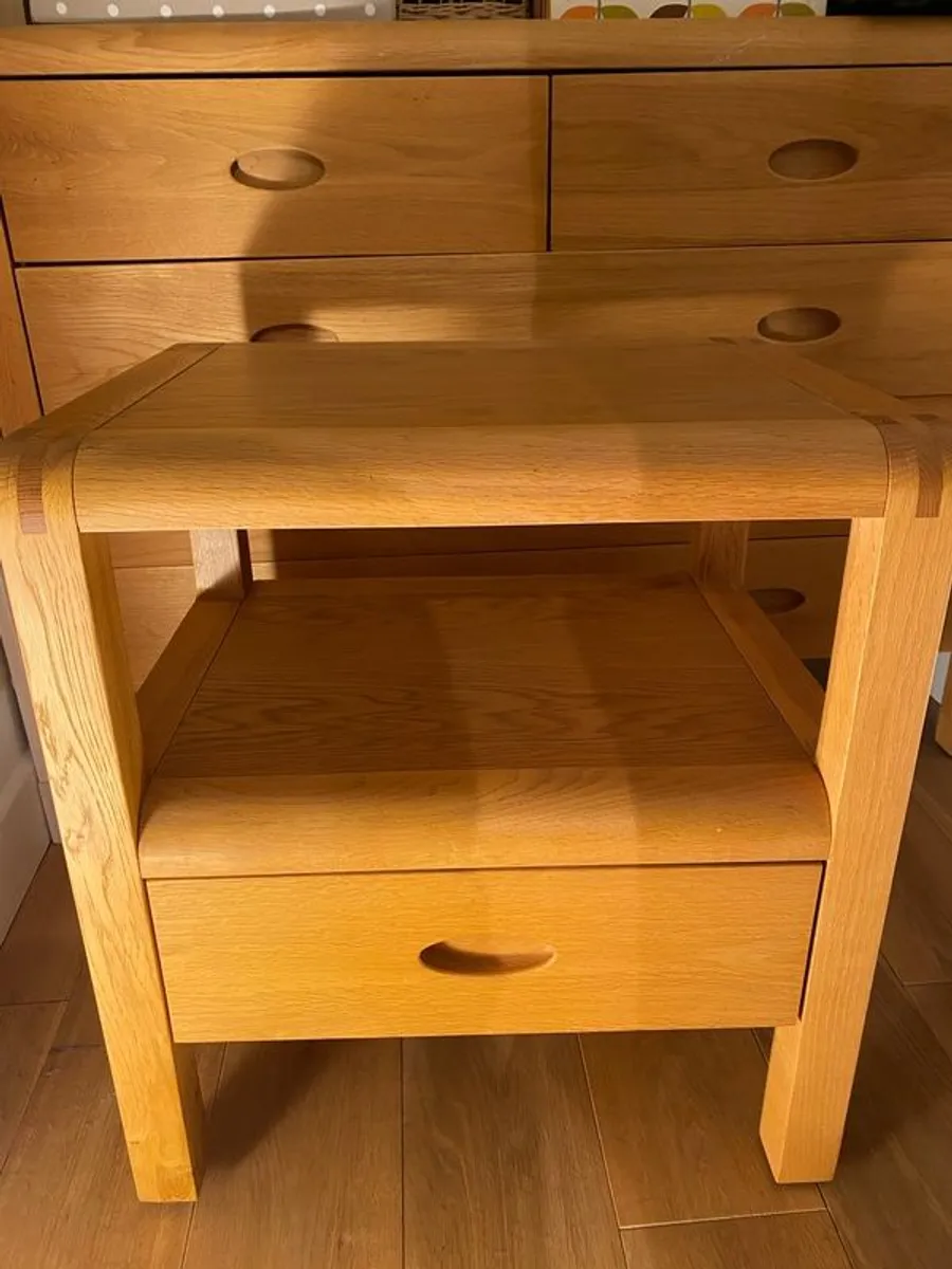 Solid Oak Bedroom Furniture - Image 1