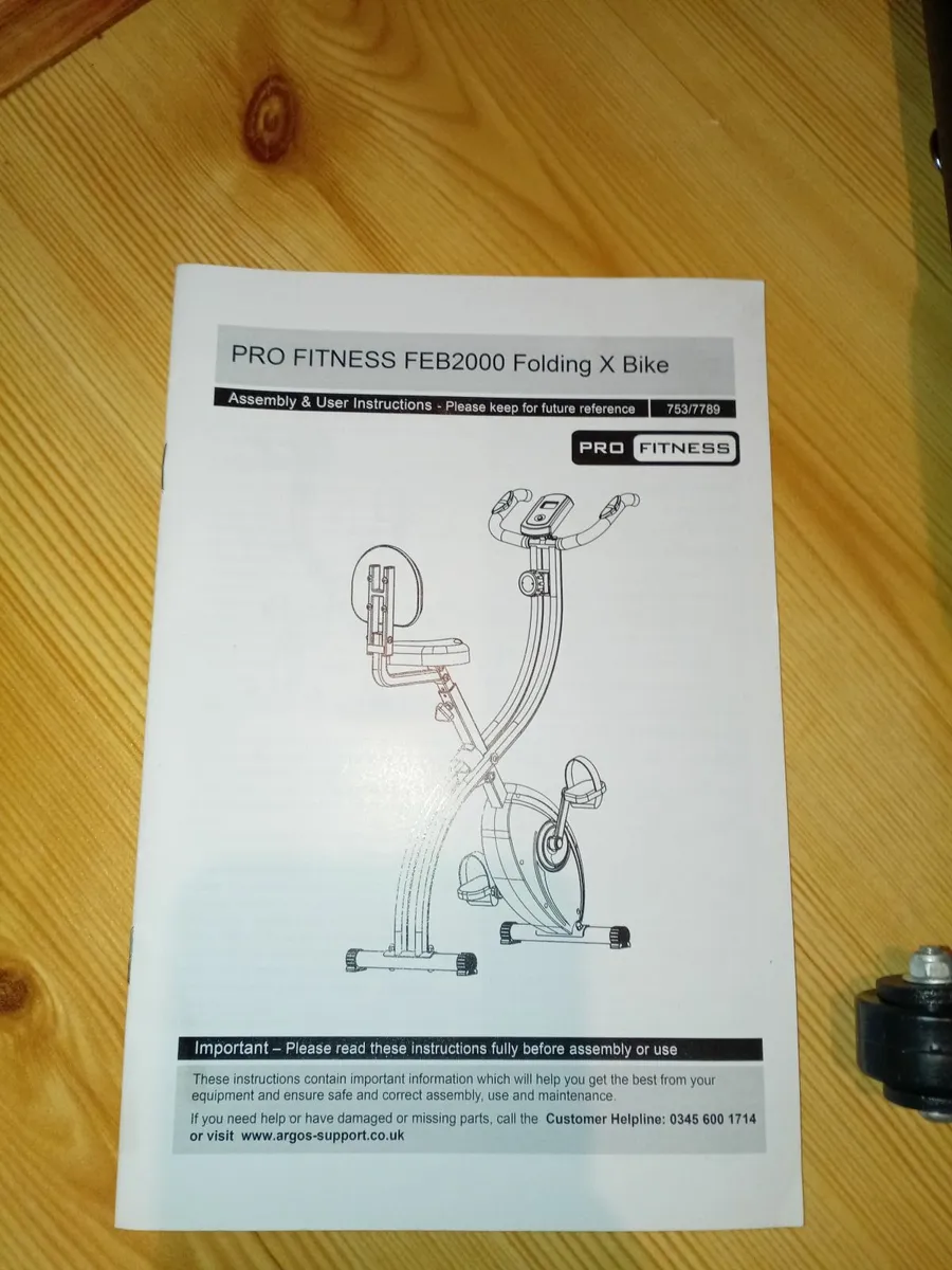 Foldable exercise bike - Image 3