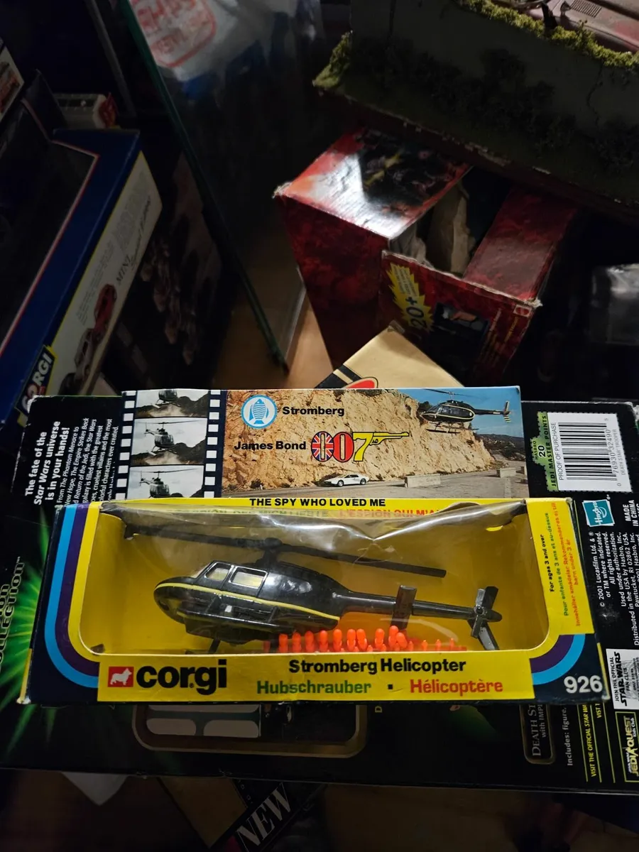 Corgi James Bond The Spy Who Loved Me Helicopter