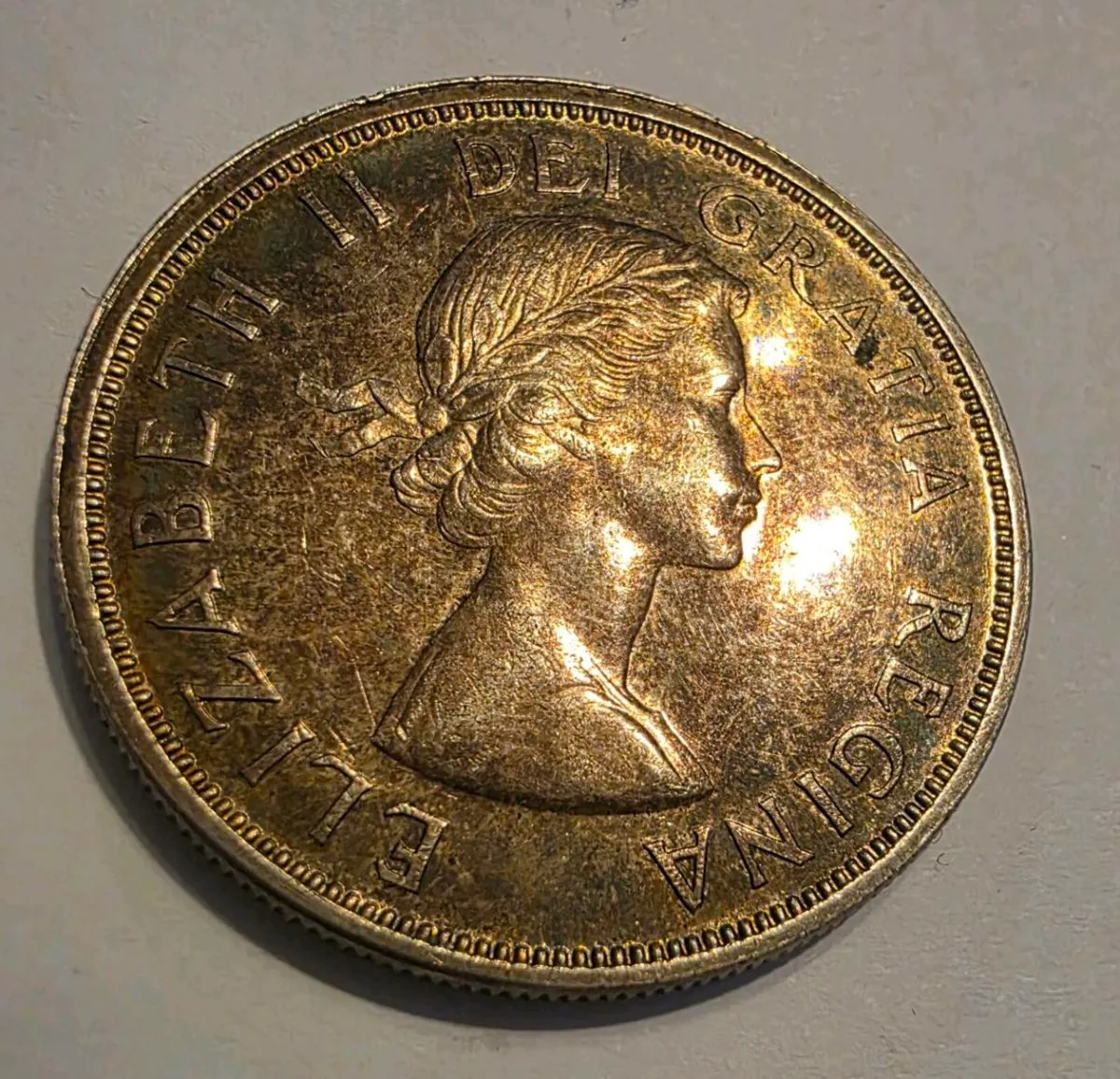 1958 canadian silver dollar - Image 1