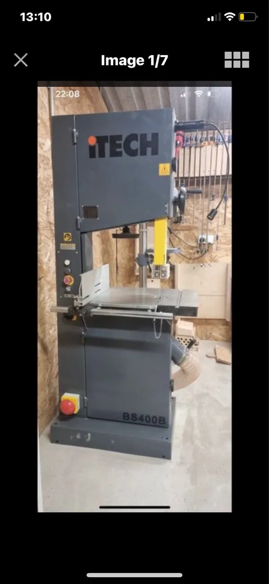 New itech 16” bandsaw single phase - Image 1
