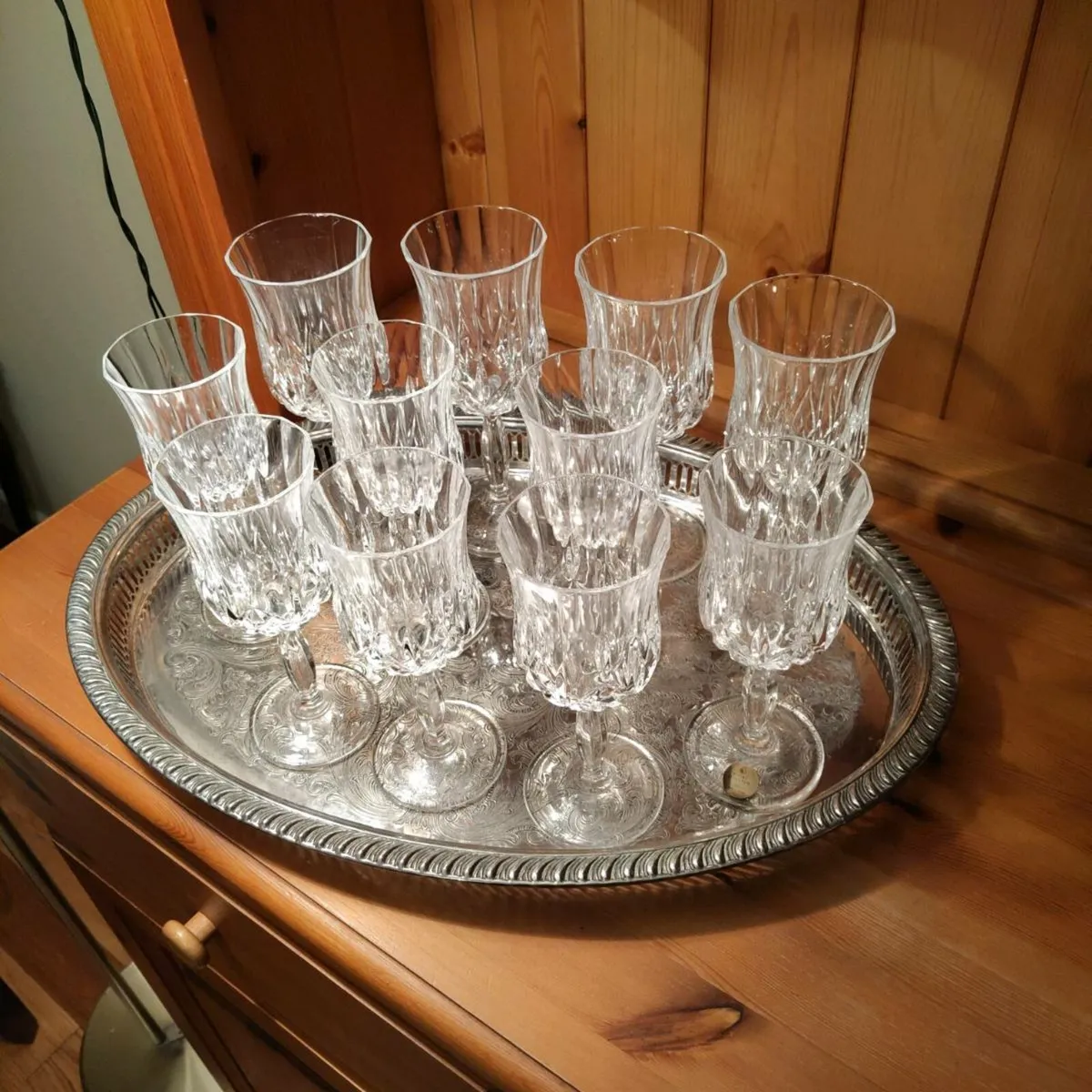 Royal Doulton Wine goblets - Image 2