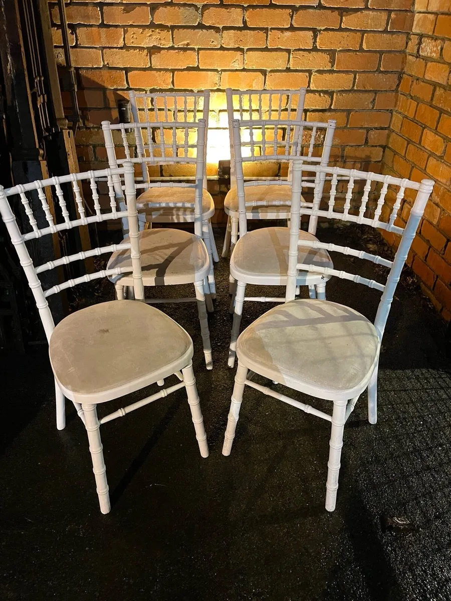 40 weddings cafe bistro restaurant chairs - Image 4