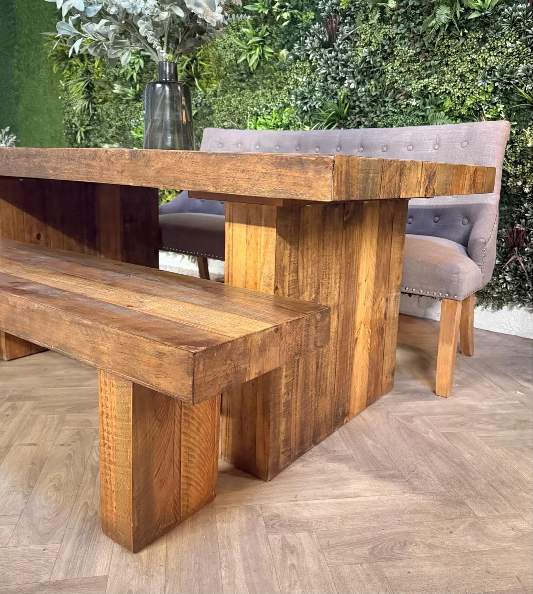 Kitchen table, sofa bench & bench/ dining set - Image 4