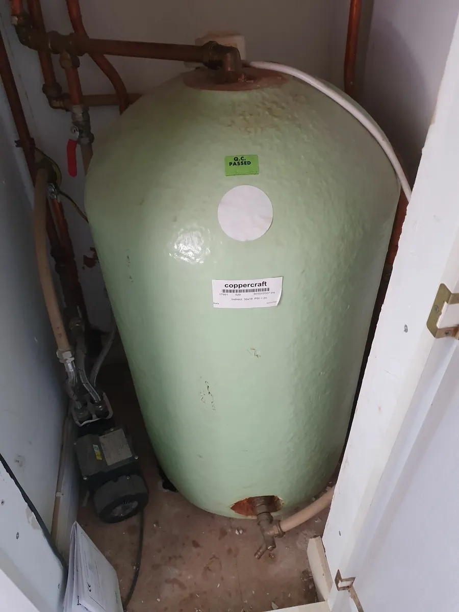Copper imersion tank and heater for sale - Image 2