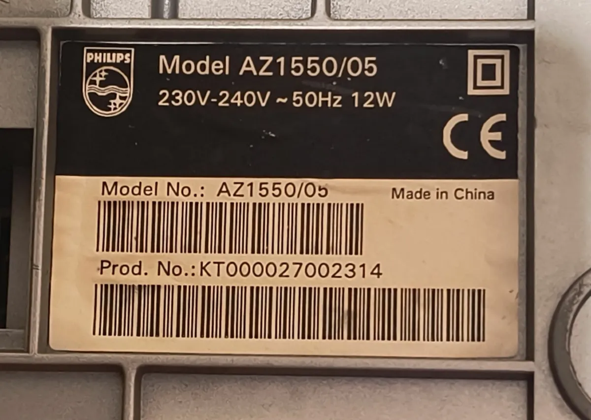 Philips Radio Cassette CD Boombox - Image 2