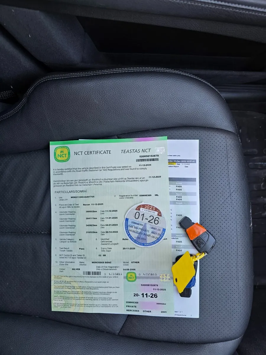 Mercedes-Benz E-Class 2005 Nct 11/26 Tax 01/26 - Image 2