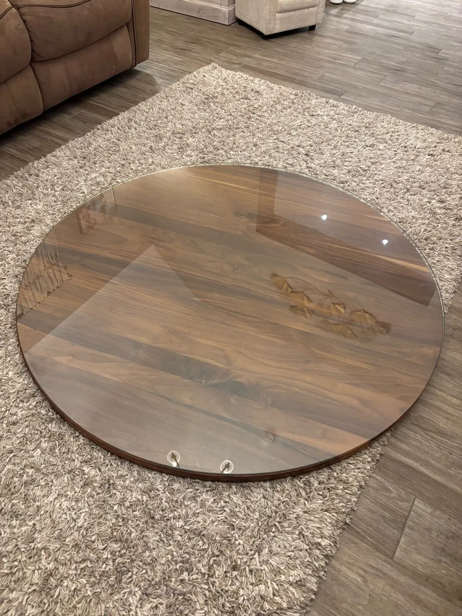 Walnut table top - Image 1