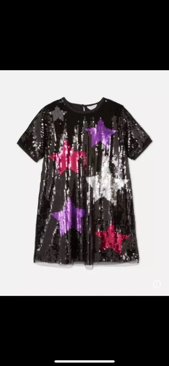 BRAND NEW Girls Sequinned Party Dress 8-9yrs /9-10 - Image 1