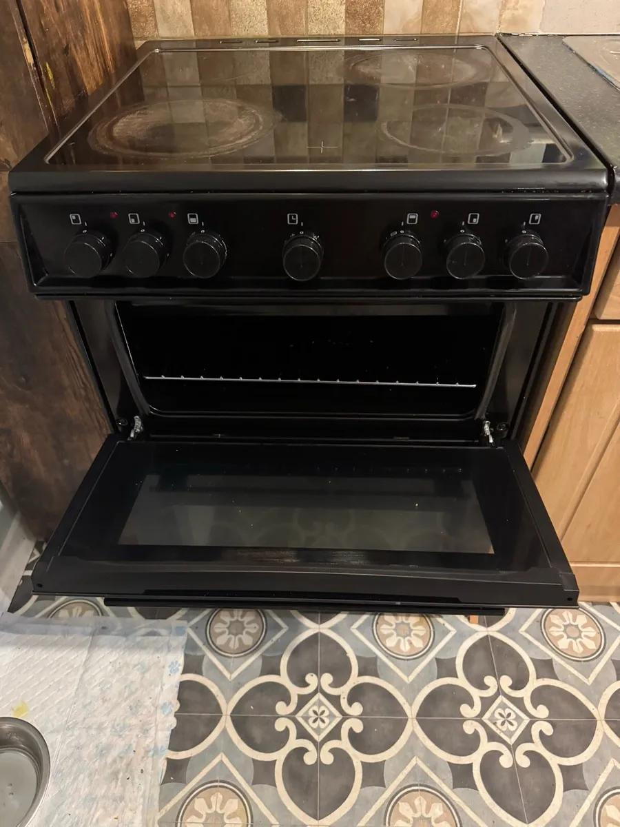 NordMende Freestanding Electric Cooker – Black - Image 3