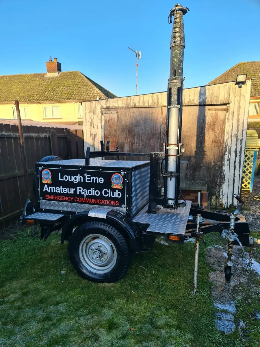 Ham radio trailer mast - Image 2