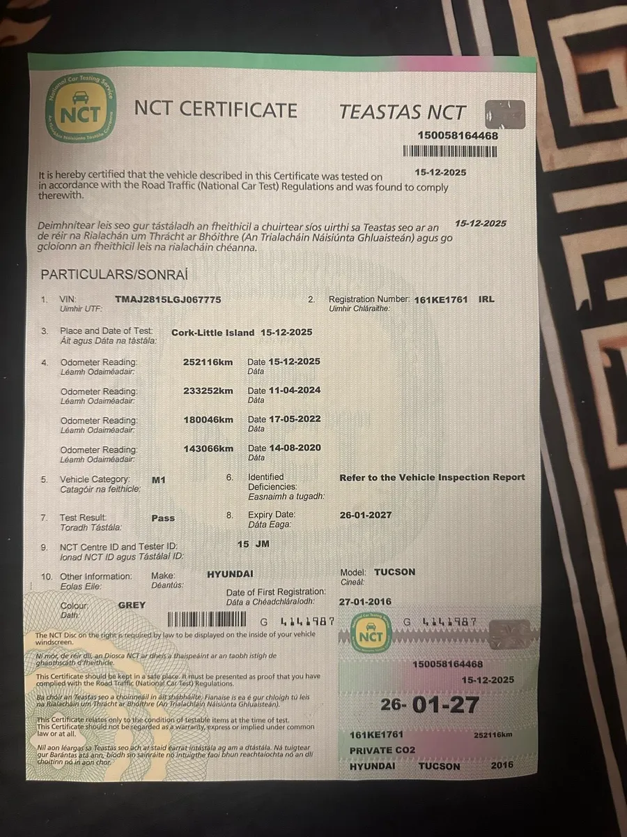 Hyundai Tucson Comfort 5DR 1.7 - Image 2