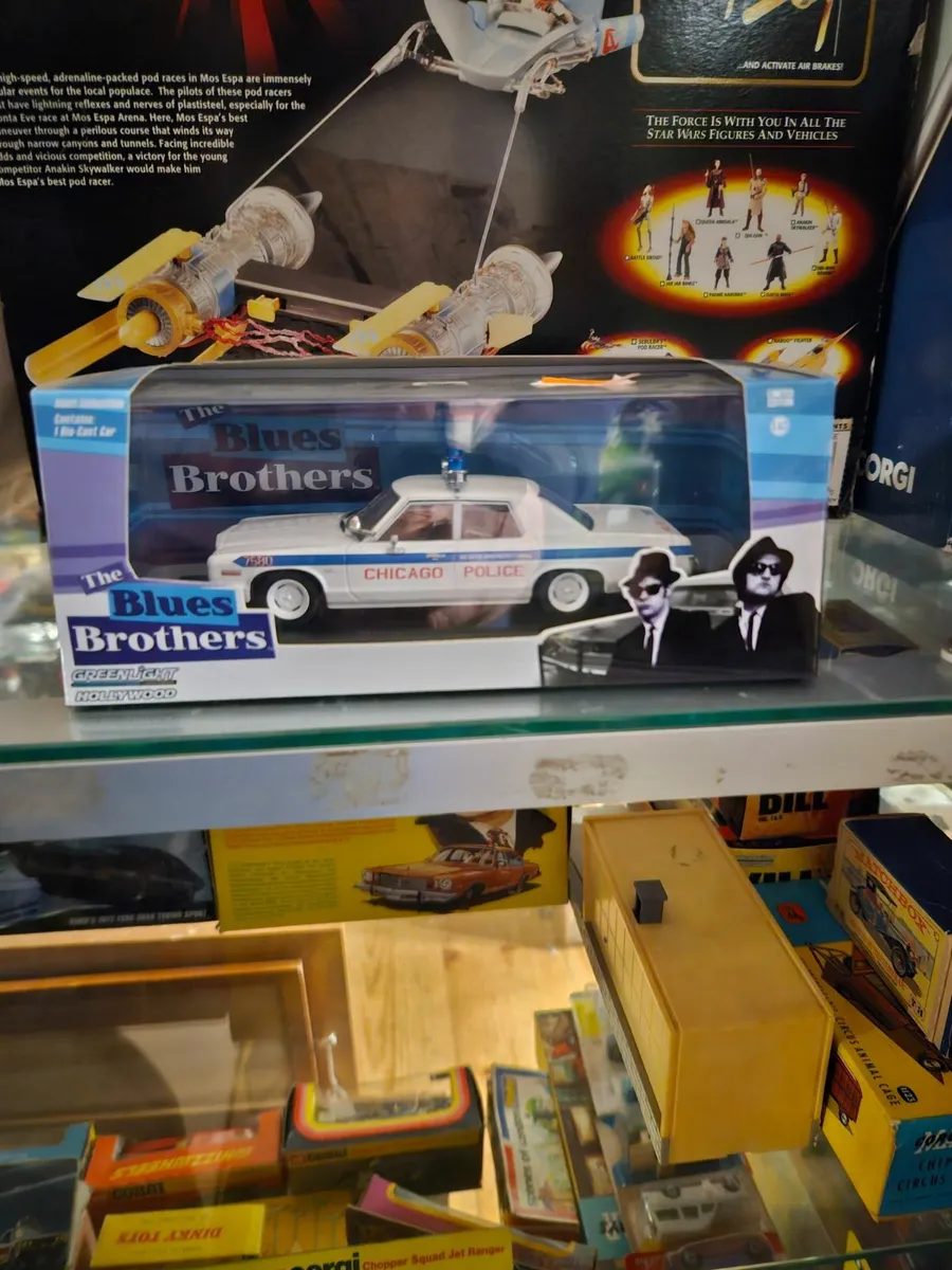Corgi Greenlight Blues Brothers Police Car