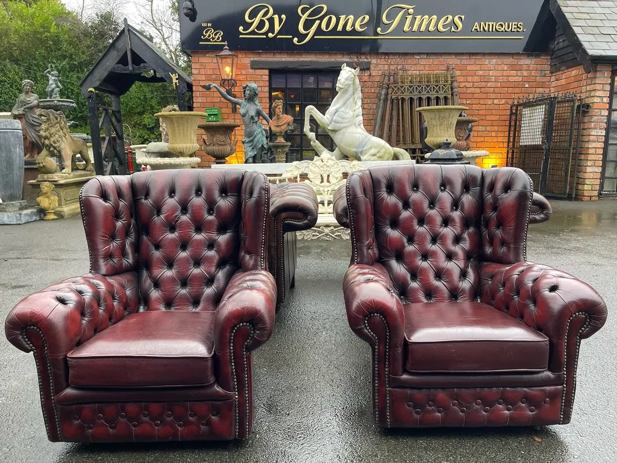 Chesterfield club chairs 🎄🎄🎄 - Image 2