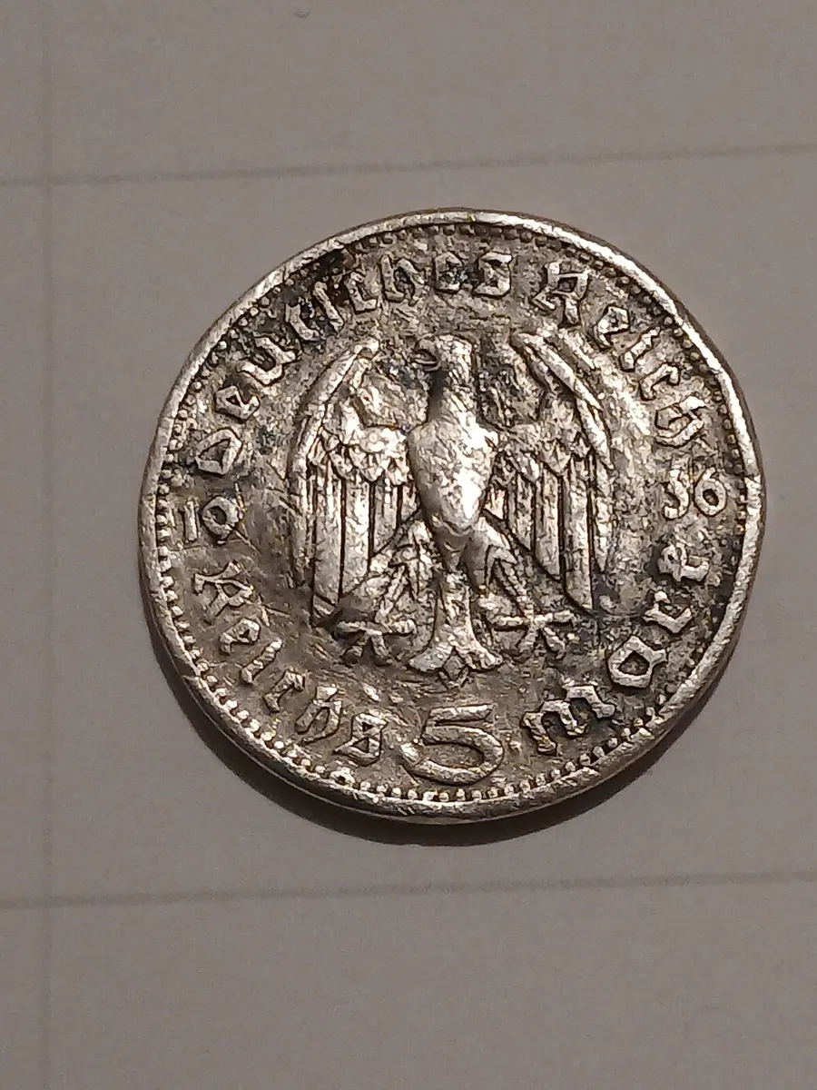 1936 German silver