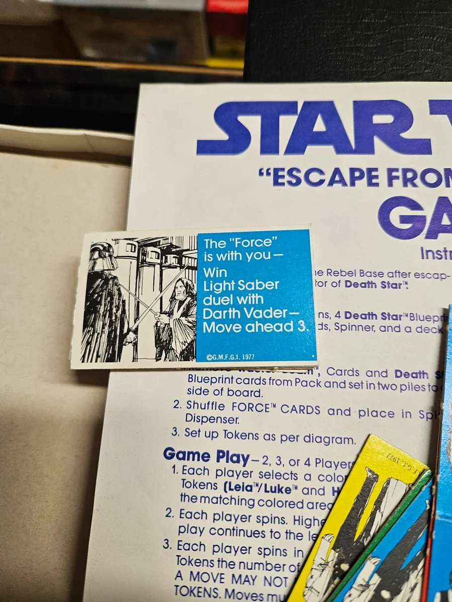 Vintage Star Wars Death Star Board Game - Image 3