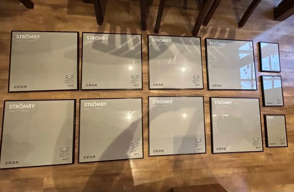 IKEA picture frames Set of 11 Stromby - Image 1