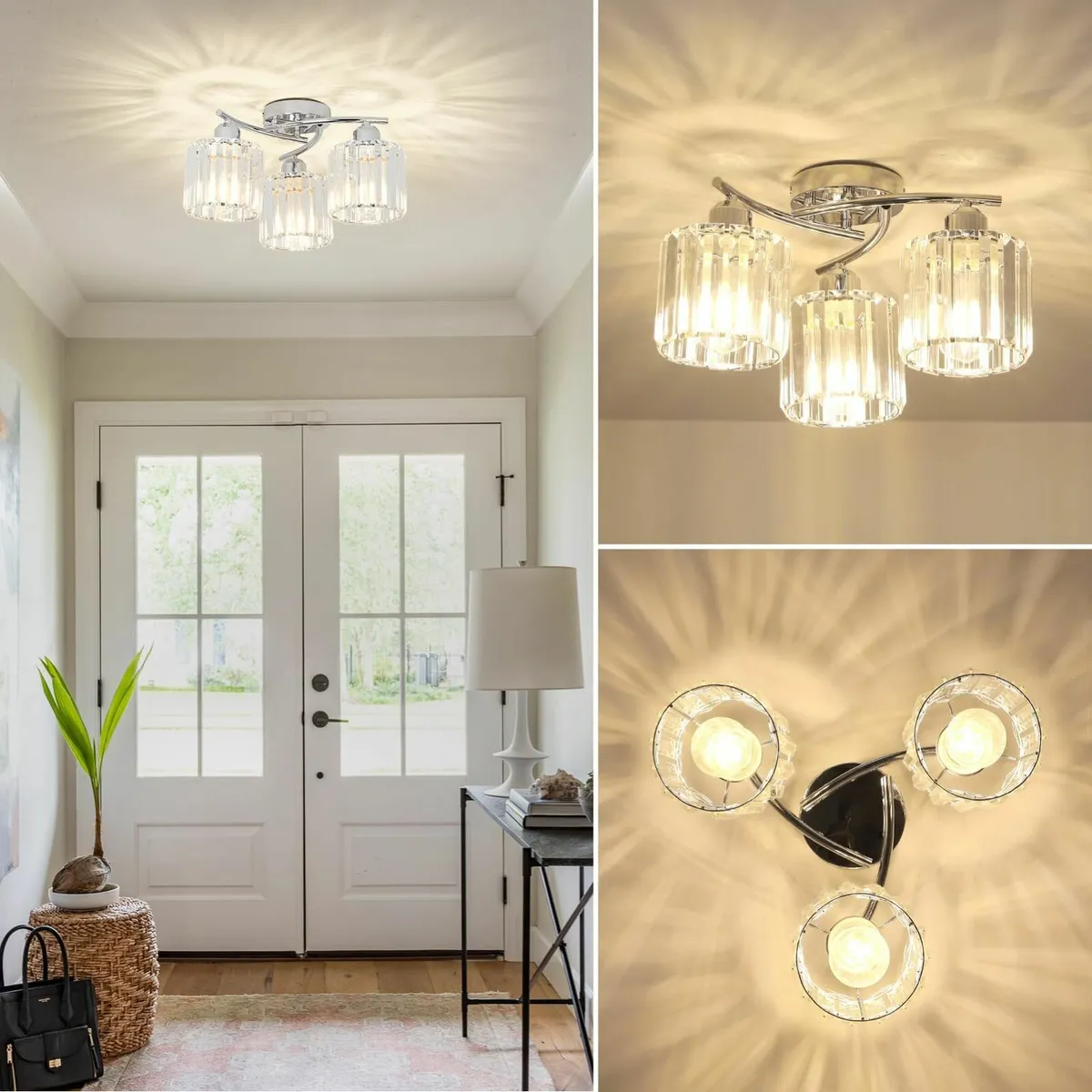 Ceiling Lights Living Room 3-Lights Modern - Image 2