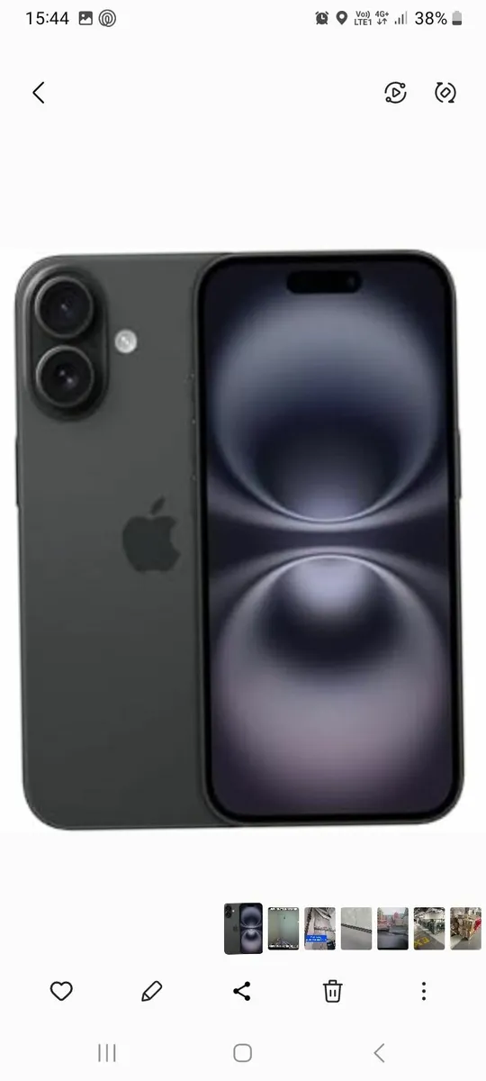 Iphone 16 128gb three network brand new - Image 2