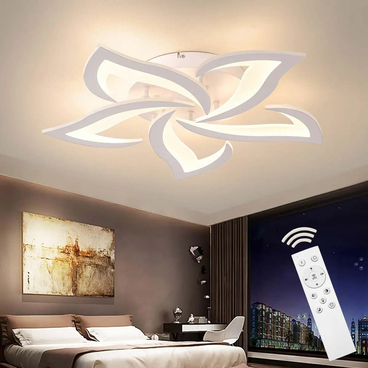 LED Ceiling Light Dimmable 40W-80W Living Room - Image 1