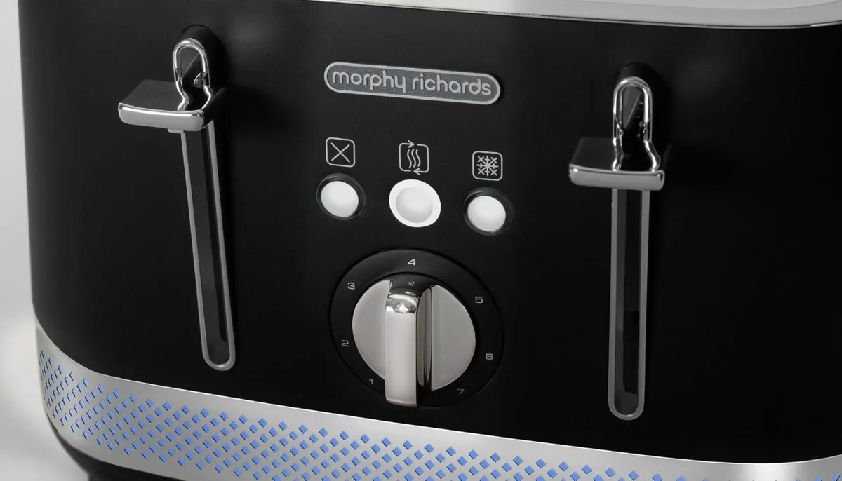 Illumination 4 Slice Toaster 7 Toast Settings - Image 4