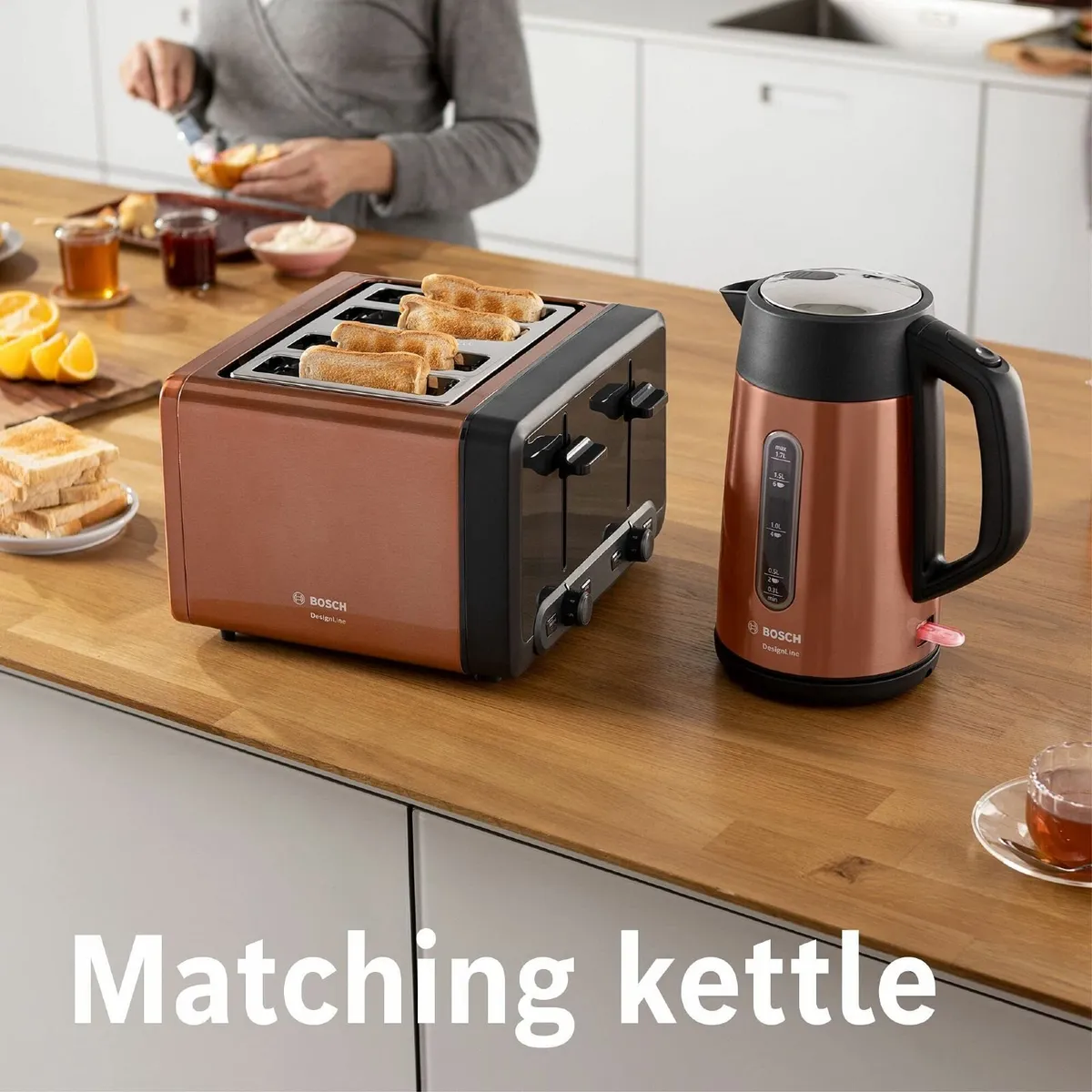 DesignLine Plus TAT4P449GB 4 Slot Stainless Steel - Image 2