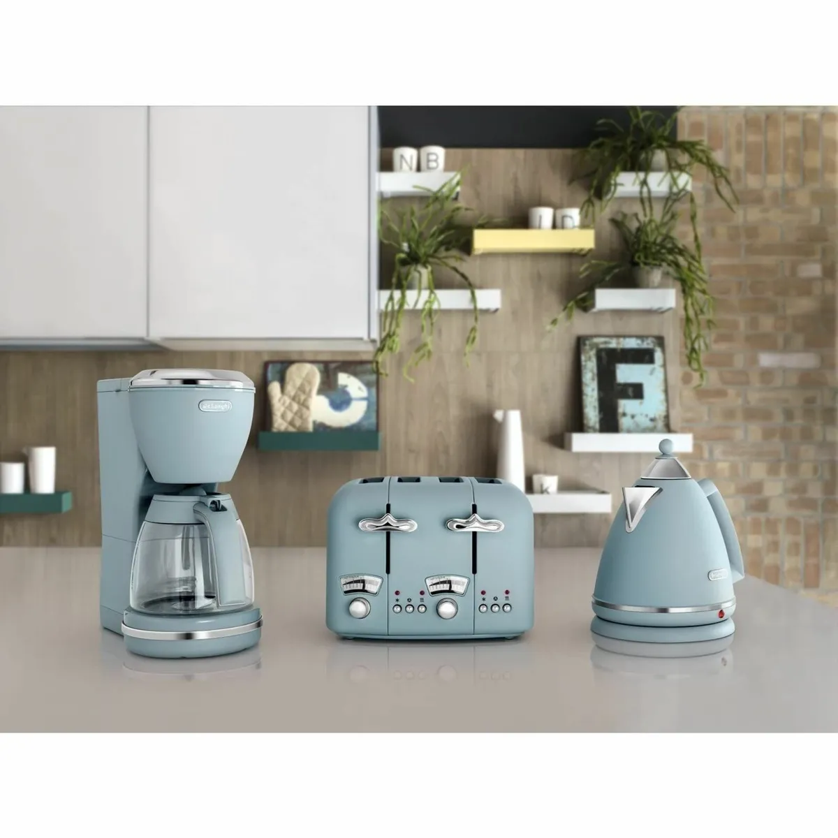 Argento Flora CT04.AZ 4 Slice Toaster - Agave Blue - Image 2