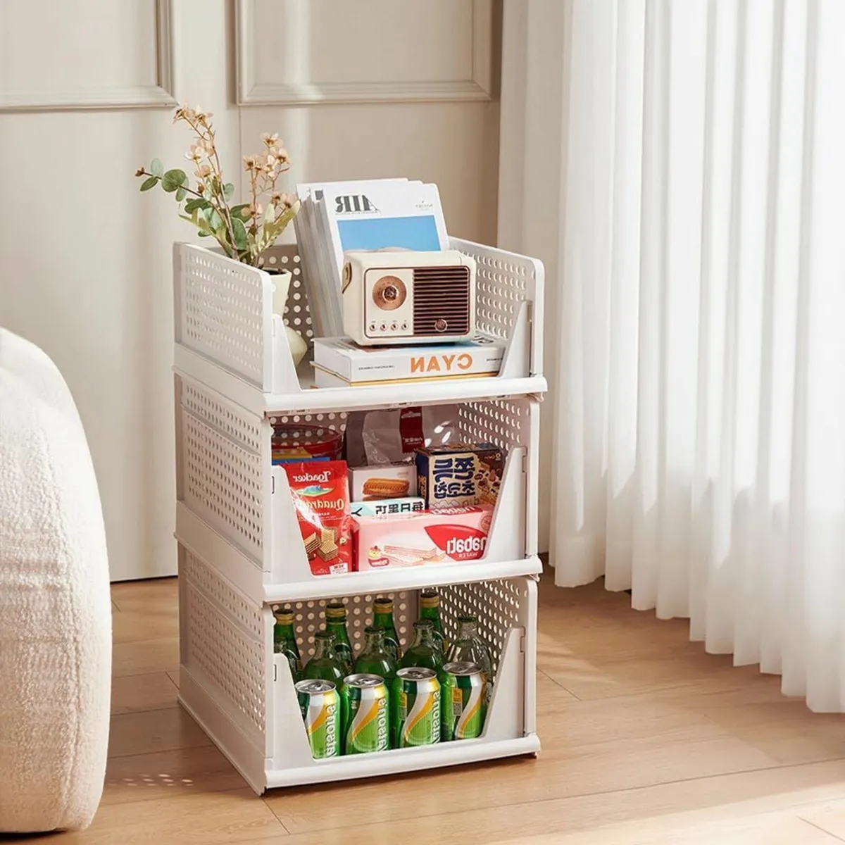 Set of 5 Extra Large Stackable Wardrobe Storage - Image 2