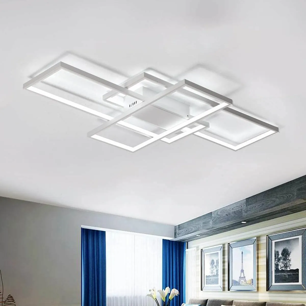 Ceiling Light Modern LED Lamps with 3 Squares 75W - Image 1
