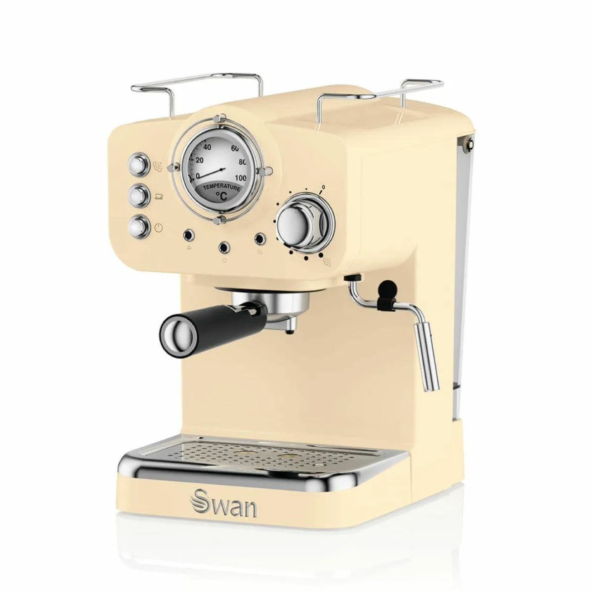 SK22110CN Retro Espresso Coffee Machine with Milk - Image 1