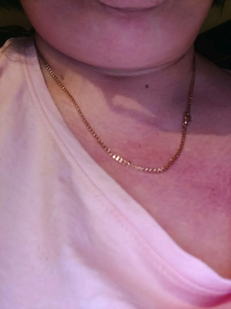 CUBAN STYLE,9CT Solid Gold 6.72 Gram 20"Long Chain - Image 4