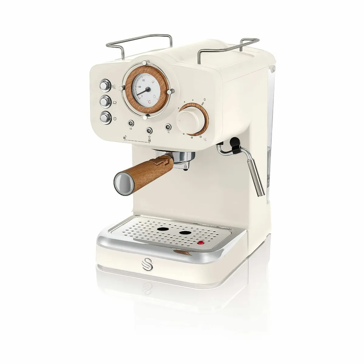 SK22110WHTN Nordic Espresso Coffee Machine with - Image 1