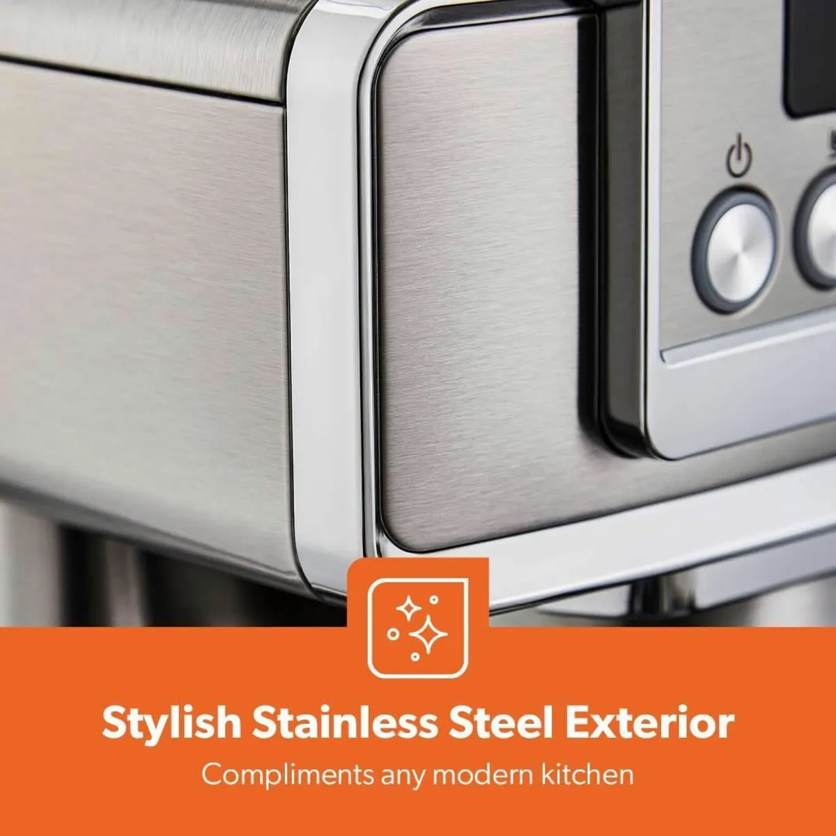 Espresso Coffee Machine with Milk Frother 20 Bar - Image 3