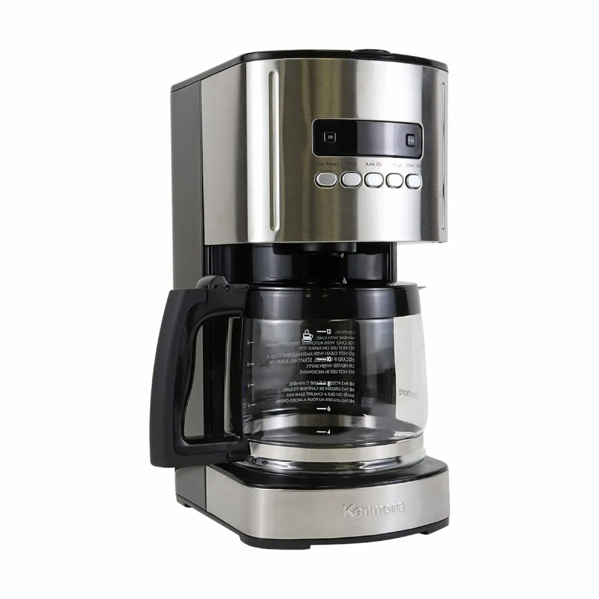 Drip Coffee Maker Machine 12-cup 1.8L Programmable - Image 1