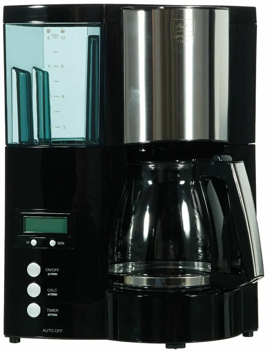 Filter Coffee Maker with Glass Pourer Hot Hold - Image 1