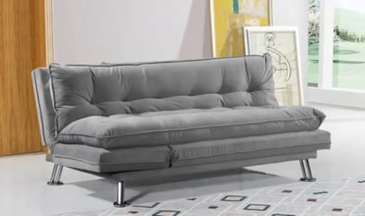 Grey Soft Bed for sale - Image 1