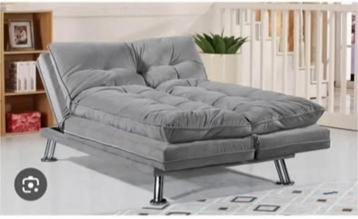 Grey Soft Bed for sale - Image 3